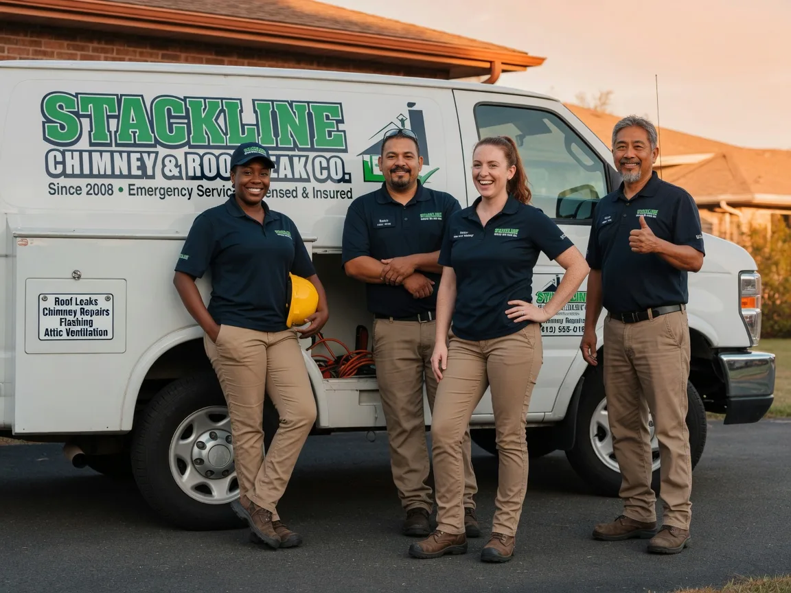 Chimney flashing repair company in Sharon, SC